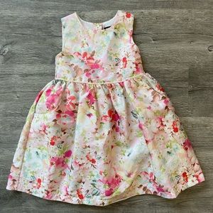 George Girls Pink Floral Spring Easter Dress